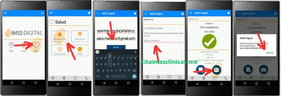 Cómo sacar cita médica con la aplicación de IMSS Digital para Android y iOS por internet